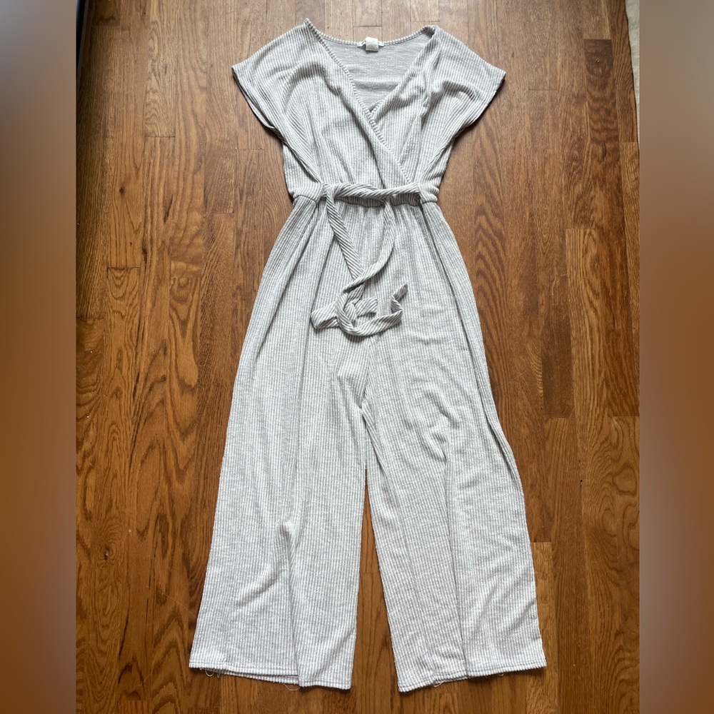 Gray Jumpsuit